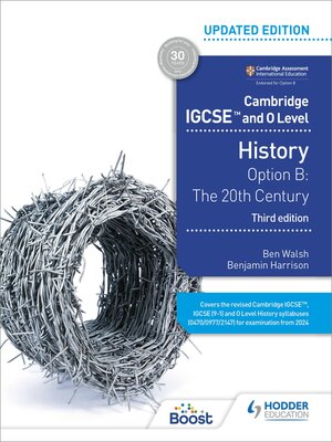 cover image of Cambridge IGCSE and O Level History